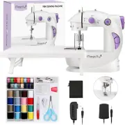 Mini Sewing Machine for Beginner, Dual Speed Portable Machine with Extension Tab