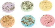 AUTSUPPL 6pcs Sheets Aromatherapy Shower Tablets Mini Bathtub Lavender Shower Steamers Shower Melts Bath Steamers Bath Tablets Aroma Tablets Aroma Bath Products Bath Shower Tub