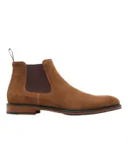 [Oxford] Alexander Suede Chelsea Boot in Tobacco