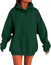[Yubnlvae] my the orders Primme Pink Pom Puff Hoodie Womens Plus Size Sweatshirts Pink Pong Puff Hoodie Womens Oversized Hoodies Sweatshirts Women Pullover Hoodie Hoodies Under 10 Dollars, Green, Large