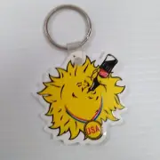 Coca-Cola Olympic Sun Drinking Keychain - FREE SHIPPING