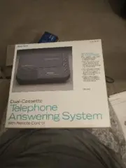 Vintage Radio Shack Touch Tone TAD 512 Dual Cassette Telephone Answering System