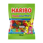 Haribo Sweet And Sour Bears 140g x 14