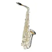 NEW Steinhoff AS20 Intermediate Student Alto Saxophone w/ Case (Silver)