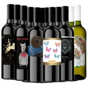 12x Mixed Red White Wine 750ml 2022 SA Shiraz Pinot Grigio -2L2Z2A2B2LK2E