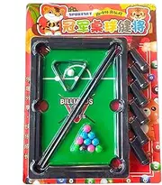 Billiards Games for Kids, Sports Game Set for Desktop, Table Pool Set, High Simulation Billiards Playset for Kids Adults Toys
