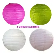 Paper Lanterns-White/Pink/Lime Green/Weddings/Birthdays/Parties/Christenings
