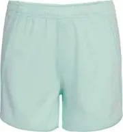ADIDAS Ice Mint/White 3-STRIPE MESH RUNNING/TRAINING SHORTS BIG KIDS/GIRLS L 14