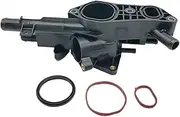 256202G500 25620-2G500 Engine Coolant Thermostat Housing Compatible For Hyundai Sonata Tucson Santa Fe And Kia Sportage Optima Sorento