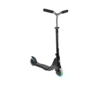 Globber Flow 125 with Lights Kids Complete Scooter - Black