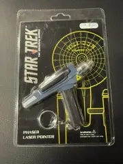 Rare Star Trek TOS Phaser Laser Pointer 2013 Anovos P2 NEW NIP 1:2 Scale Prop