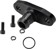 MagiDeal Turbo Oil Drain Return Flange Funnel Type Oil Return Aluminum Alloy Turbo Charger Oil Drain Flange for T04B T4 T04E ANT3