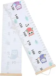 PEPLAYTAL Wall Hanging Growth Height Chart for Removable Animal Design Ruler for Nursery Bedroom Playroom Decor Height Wall Chart for Childrens