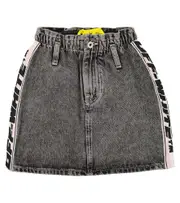 [Off-White Kids] Off-White Kids Logo denim skirt Y 8 grey