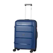 Delphin Verona Hardside Medium 68 cm Spinner Suitcase Blue
