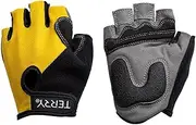 [TERRY] Cycling Gloves for Women, T-Gloves Women's Padded Half Finger Mesh Comfort Mountain Bike Riding Gloves with Gel Pads