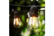 14m Festoon Lights Christmas Fairy String Lights Outdoor Party Garden Decor