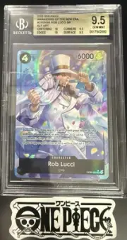 BGS 9.5 One Piece OP05-093 SR* Rob Lucci Alt Art - English-Awakening the New Era