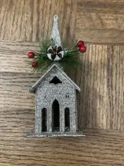 Christmas Ornament Glitter Chapel