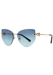 Tiffany & CO. Oversized Round-frame Sunglasses - Gold Other ONE SIZE