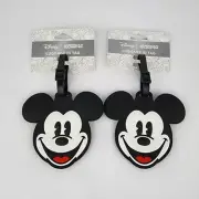 American Tourister Disney Mickey Mouse Head Luggage Tags Set of TWO