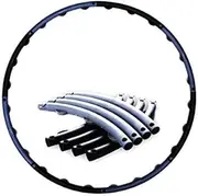 Waist Exercise Weight Lose Hoop Massage Type Sport Hoop Beer Belly Fitness Sport Hoop Finger Pressure Detachable Hard Tube Ring,Fitness Equipment