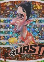 AFL SELECT 2019 - STARBURST - SP34 - Brayden Fiorini - Gold Coast Suns