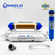 100G Refillable Aquarium Tank DI Reverse Osmosis RO Water Filter System + Garden
