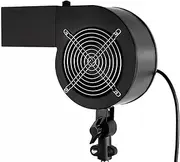 Studio Wind Hair Blower Fan, Max Speed ​​2600r/min, Adjustable Angle, Stage Special Effect Blowing Machine, Portable Photography Fan Blower for Portrait Photo Shooting