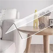 Corner Wall Protector, Wall Corner Guards Corner Shield,Clear Corner Guard Plastic Self-Adhesive Corner Trim Strip,Furniture Bumper Decor Cover for Baby Furniture Door Tables Cover Sharp Furniture