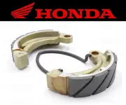 Set of (2) Honda Water Grooved REAR Brake Shoes and Springs #06430-GC4-406