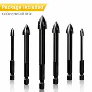 4-12mm Carbide Tungsten Carbide Drill Bits For Ceramic/Tile/Concrete/Brick b