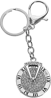 [FOMIYES] Elegant Rhinestone Keychain for Car Keys Decorative Bag Charm Handbag Keyring