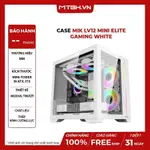 MIK LV12 MINI ELITE GAMING 白色電腦機箱