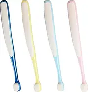 Pet Toothbrush, 4X Cat Toothbrush, Wide Head Soft Bristles Teeth Brushing Kit Pet Oral Care Supply For Cleaning Home Travel