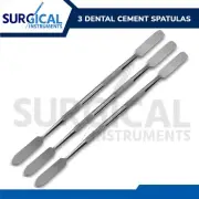 3 Dental Cement Lab Spatulas Mixing Modelling Restorative Double Ended German Gr