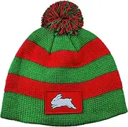 [Burley Sekem] Unisex South Sydney Rabbitohs Infant Beanie, Multicoloured, Birth to Toddler
