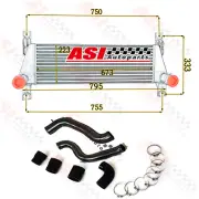 For 2011-23 Ford Ranger PX PX2 Mazda BT50 BT-50 3.2L Turbo Intercooler pipe SET