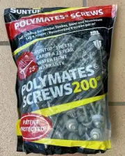 SUNTUF POLYMATES ROOF POLYCARB TRIMDECK SCREWS 14gx50 - 200Pk