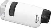 Portable Microscope, HD Optical Lens Handheld Pocket Microscope, 60-120X Magnification, with Flexible LED Light, for Daily Observation