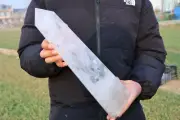 3.12kg Natural Clear Quartz Obelisk Reiki Crystal Wand Tower Point Decor healing