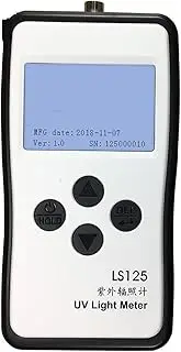 LS125 UV Light Meter Test Ultraviolet Power UV Intensity Energy for 365nm 395nm UVA LED UVB Automatic Calibration(with UVB-X0 Probe)