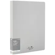 Aqua Drops A4 Twist Binder 2-O 18mm Vivid Grey