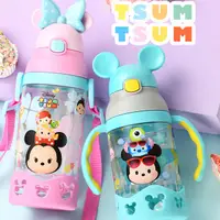 在飛比找PChome24h購物優惠-【優貝選】迪士尼 TSUM TSUM系列 兒童吸管水壺