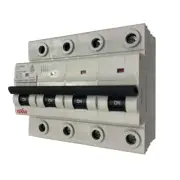 80AMP - 4 Pole 10ka MCB - Circuit Breaker (27mm Width) - D Curve Free Shipping