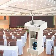 Lectern Podium Stand, Lectern Podium Stand,Lectern Podium Stand,Restaurant Hotel Podium Stand, Floor Standing Podium Pulpits with Square Base, Large for Conference, Auditor,