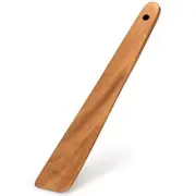 12 Inch Best Wood Spatula for Cooking Teak Kitchen Spatula Turner Flat Wooden