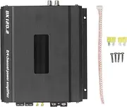 Brilluxa Sound Amplifier, 2 Channel Audio Booster Compatible with DC 11V to 15V, Car Bass Amp, Truck Motorcycle Power Amplifier