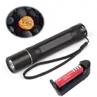 5W 365nm ZWB2 UV Blacklight Jade Flashlight for Glowing Stones Yooperlites