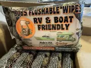 Case Of 252 Sterling Bob’s RV Boat Wipes Flushable - 6 X 42 Wipes - Resealable